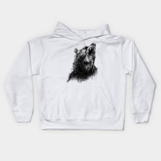 Angry Bear Kids Hoodie